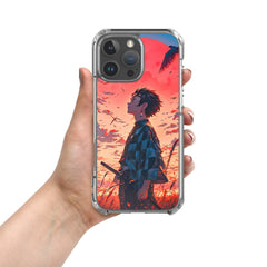 Clear Case for iPhone® | Tanjiro | Demon Slayer