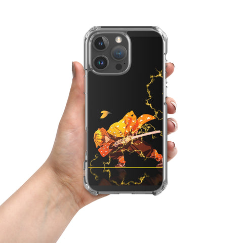 Clear Case for iPhone® | Zenitsu | Demon Slayer