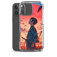 Clear Case for iPhone® | Tanjiro | Demon Slayer