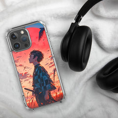 Clear Case for iPhone® | Tanjiro | Demon Slayer