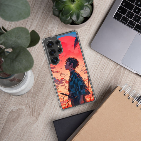 Clear Case for Samsung® | Tanjiro | Demon Slayer