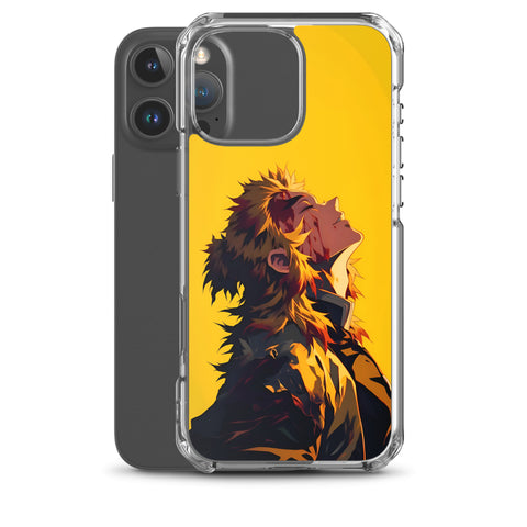 MagSafe® clear case for iPhone® | Rengoku | Demon Slayer