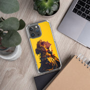 MagSafe® clear case for iPhone® | Rengoku | Demon Slayer