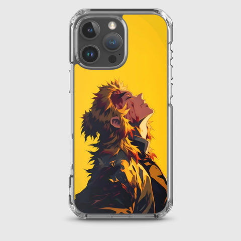 MagSafe® clear case for iPhone® | Rengoku | Demon Slayer