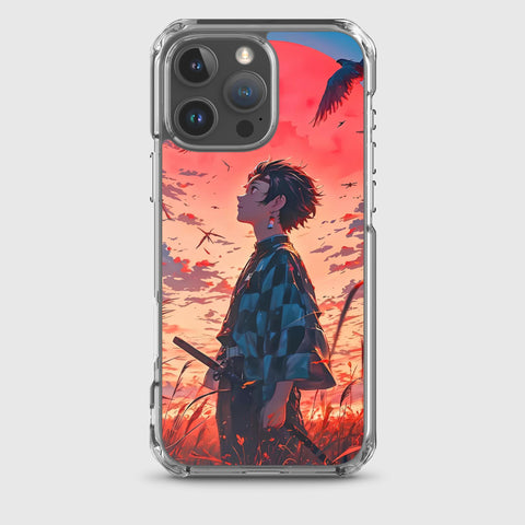 MagSafe® clear case for iPhone® | Tanjiro | Demon Slayer