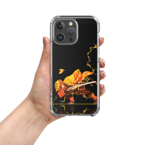 MagSafe® clear case for iPhone® | Zenitsu | Demon Slayer